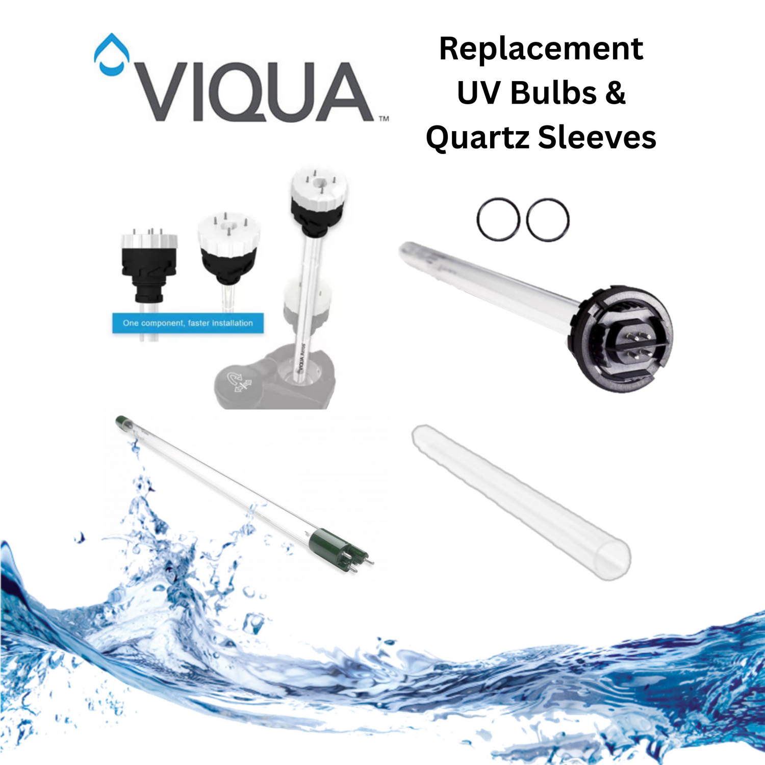 VIQUA Replacement UV Bulbs & Sleeves